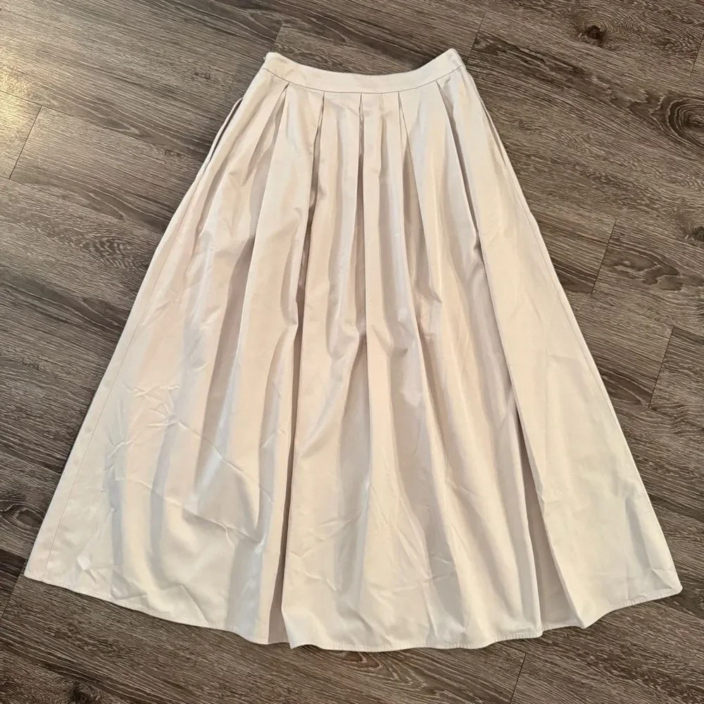 Mare Mare Anthropologie Pleated Maxi Skirt